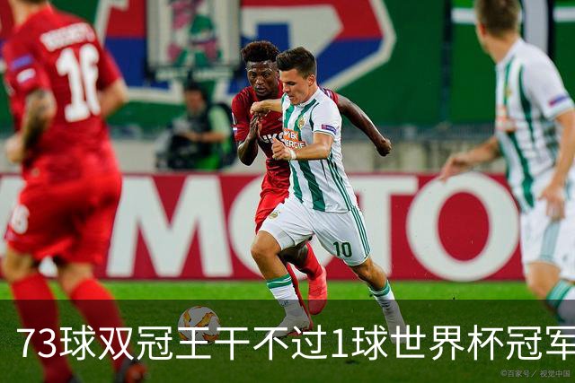 73球双冠王干不过1球世界杯冠军？金球奖的规则，早就成了摆设